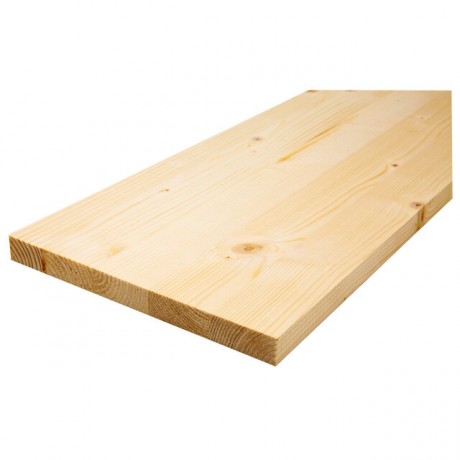 Мебельный щит из сосны 40мм Категория АВ