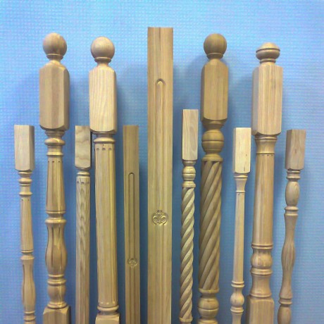 Балясины (Сосна) 50х50 мм Сорт Экстра