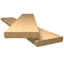 Планкен прямой лиственница 20х140 мм 2м-6м сорт Прима