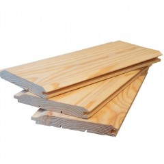 Имитация бруса Ангарская сосна 20х140мм 2-4 м АВ