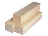 Брус сухой строганный сосна 90х90х6000 мм сорт АВ